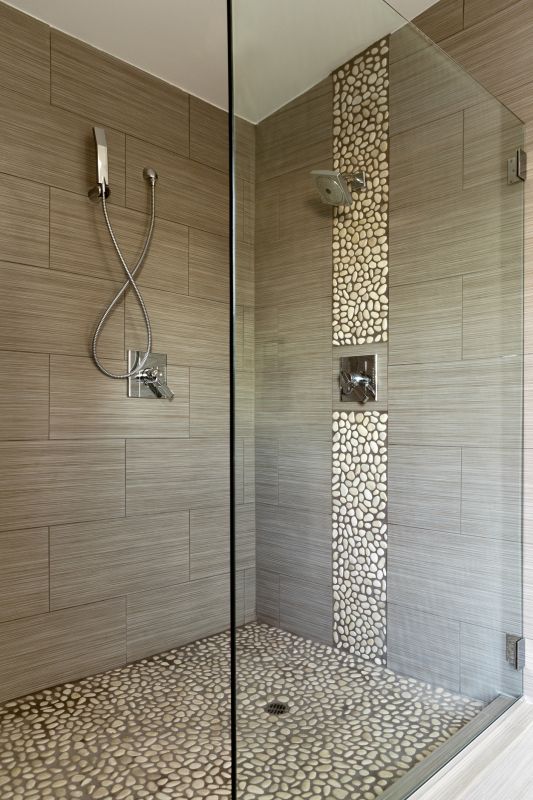 Modern Shower with Tiles
